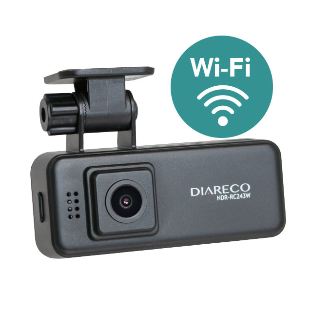 リアカメラ搭載 Wi-Fi通信型 ワンボディ ドライブレコーダー NDR