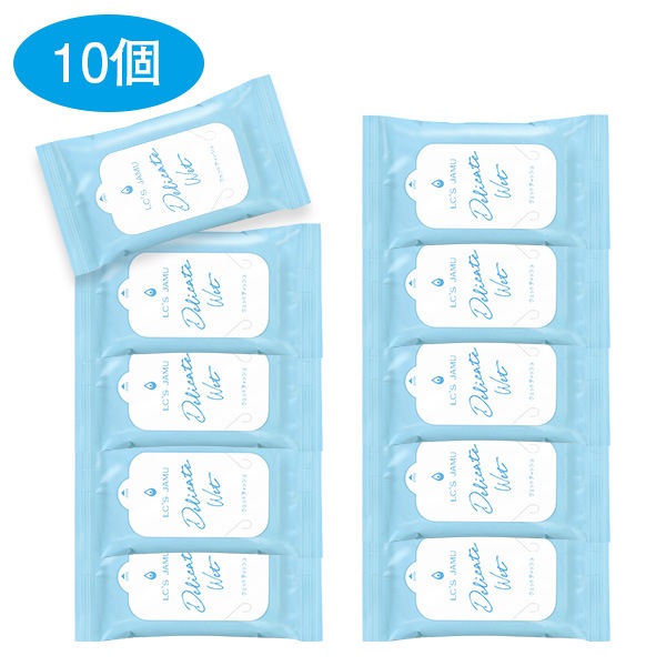 【SET】ＬＣ’Ｓジャムウ・デリケートウェット１０個セットの画像 1