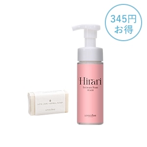 【SET】ジャムウ石けん＆泡ソープ！デリケートゾーンの臭い対策2点