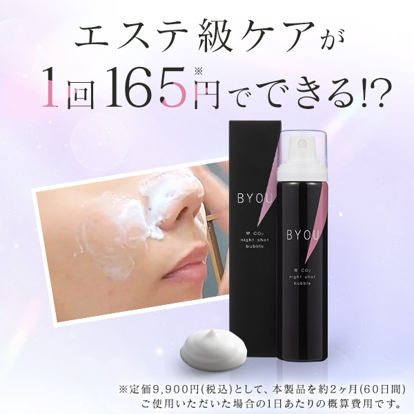 BYOU ダブルCO2ナイトショットバブル 60ｍLの商品画像 5
