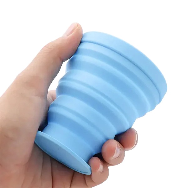 月経カップ用洗浄カップ ブルーの画像 4