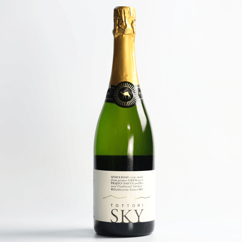 北条ワイン【トットリSKY（スパークリング：白）/ 甲州種  / 鳥取県 750ml】
