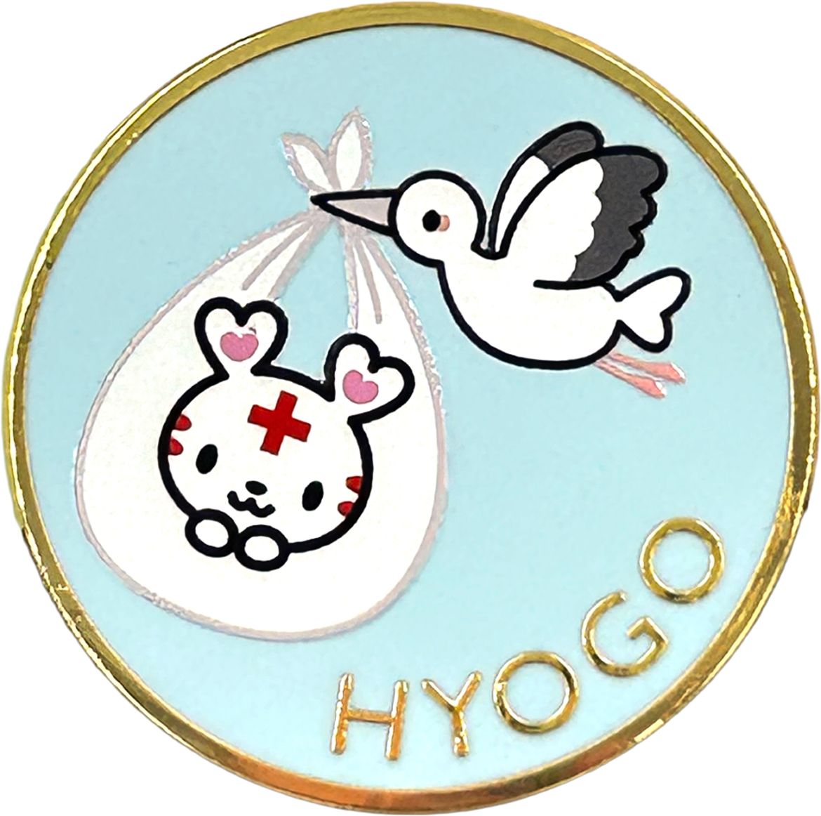 兵庫）ご当地ハートラちゃん ピンバッジ | ピンバッジ | 日赤サービス