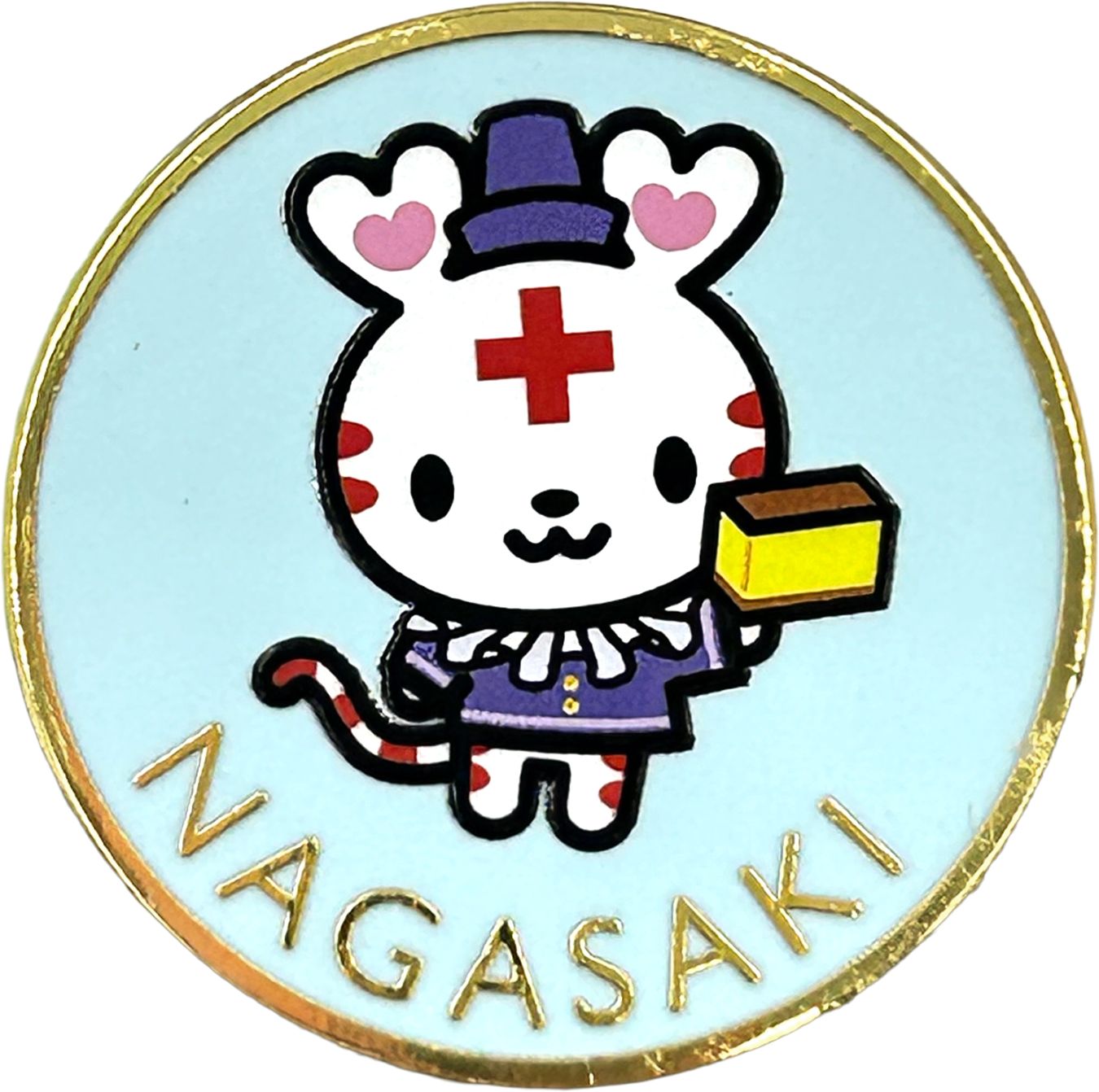 長崎）ご当地ハートラちゃん ピンバッジ | ピンバッジ | 日赤サービス