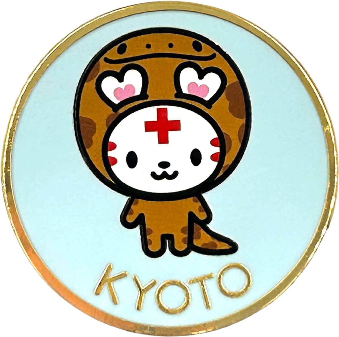 京都）ご当地ハートラちゃん ピンバッジ | ピンバッジ | 日赤サービス