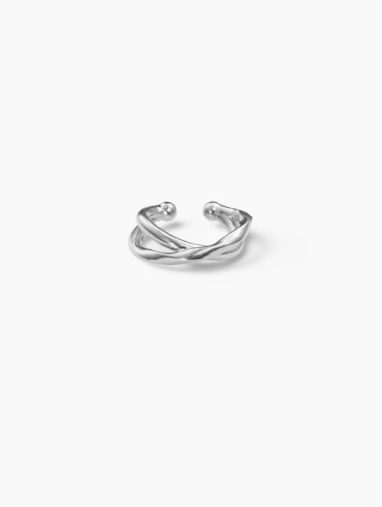 Ribbon Ear cuff Cross