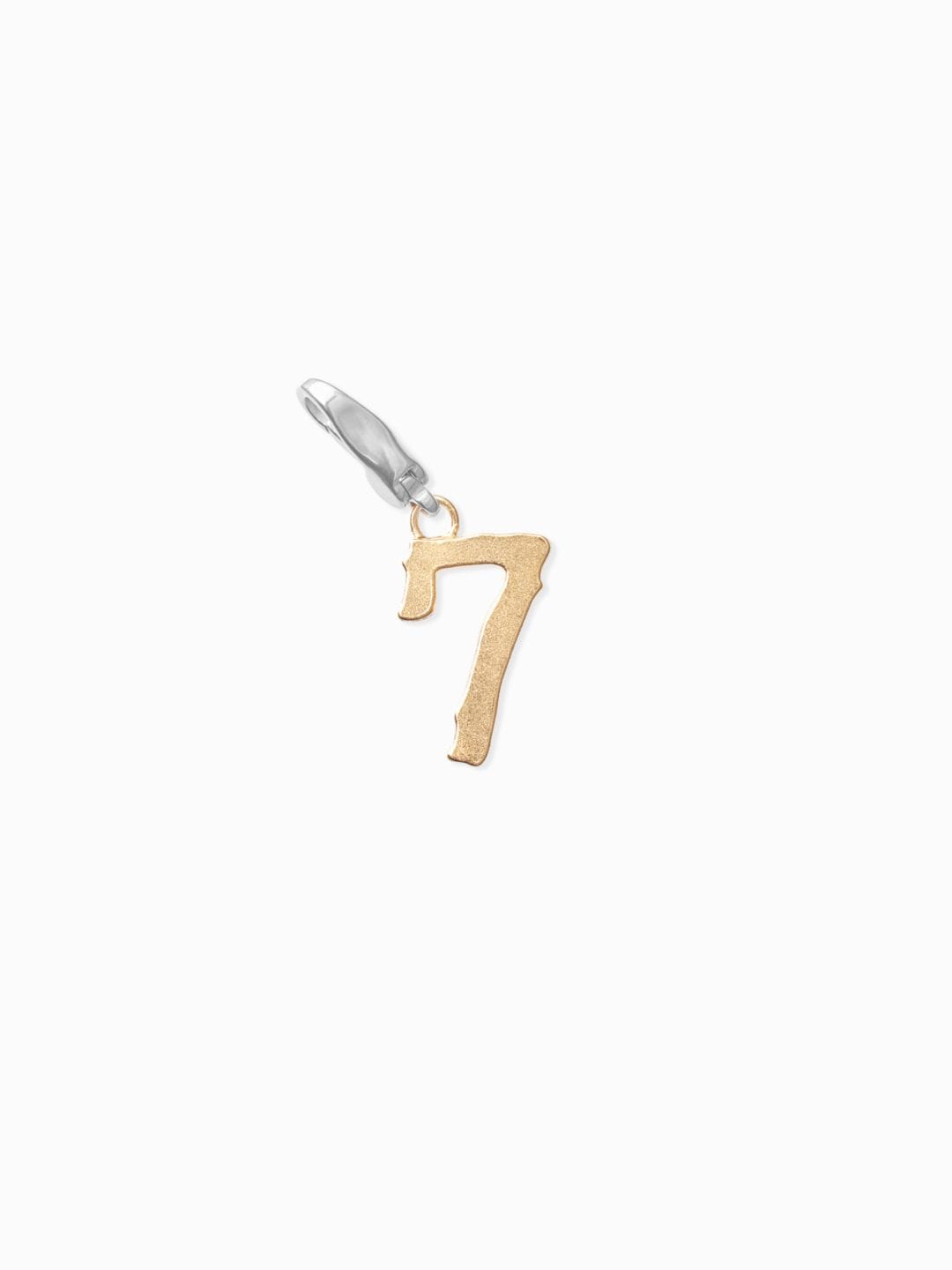 Playing Cards Number Charm 7 [gold]