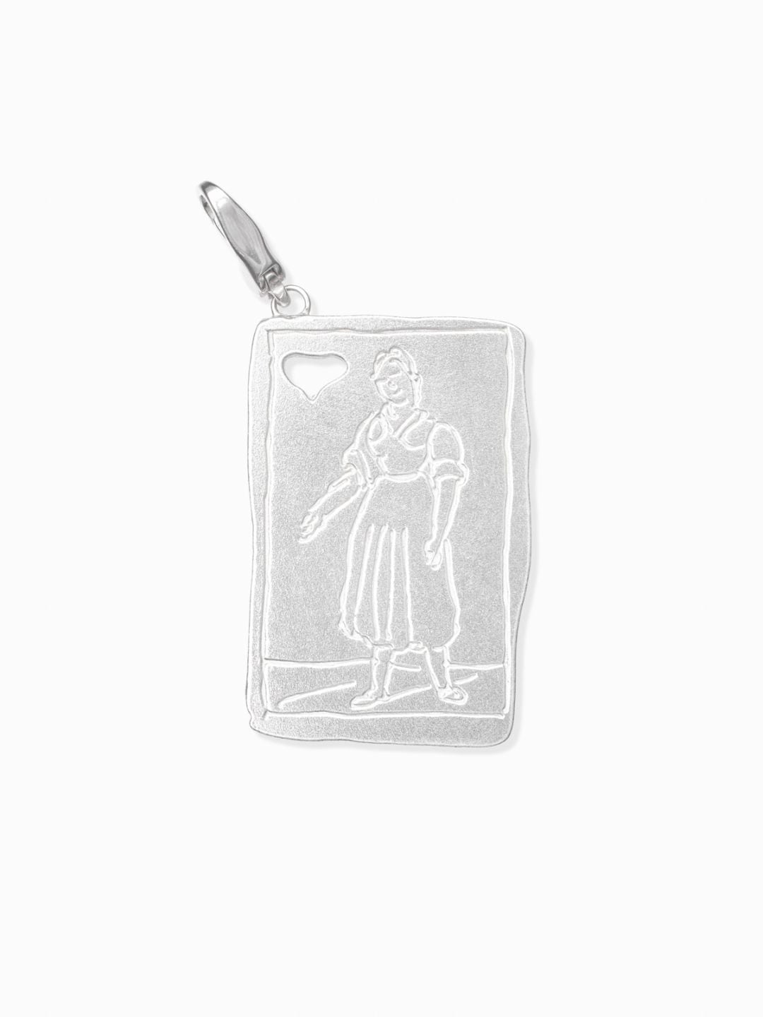 Playing Cards Charm Heart Queen
