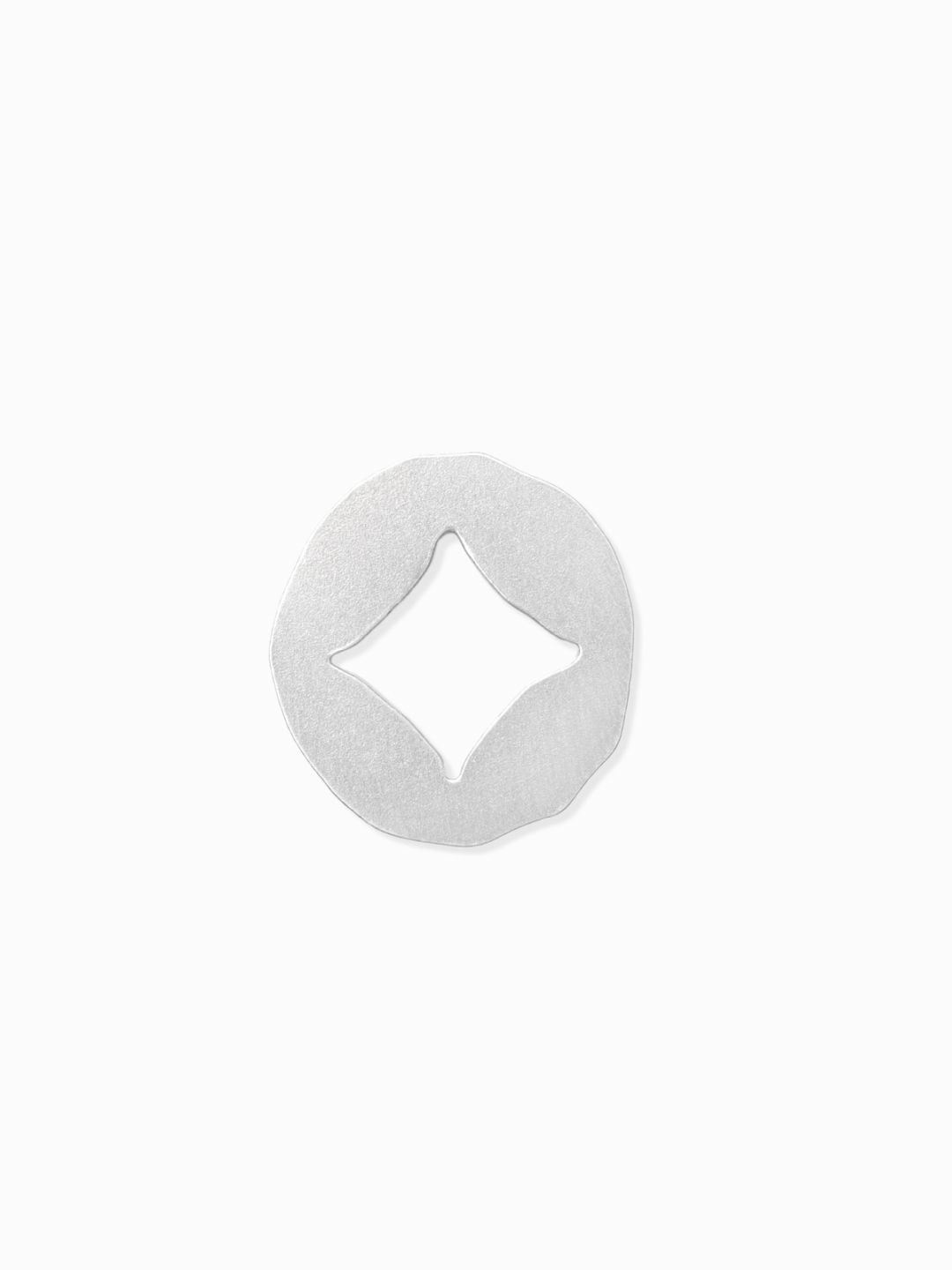 Playing Cards Suit Openwork Charm Diamond