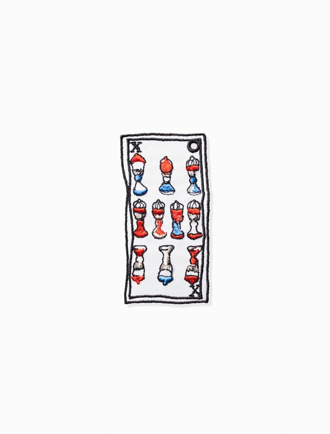 Playing Cards Embroidery Charm Cups