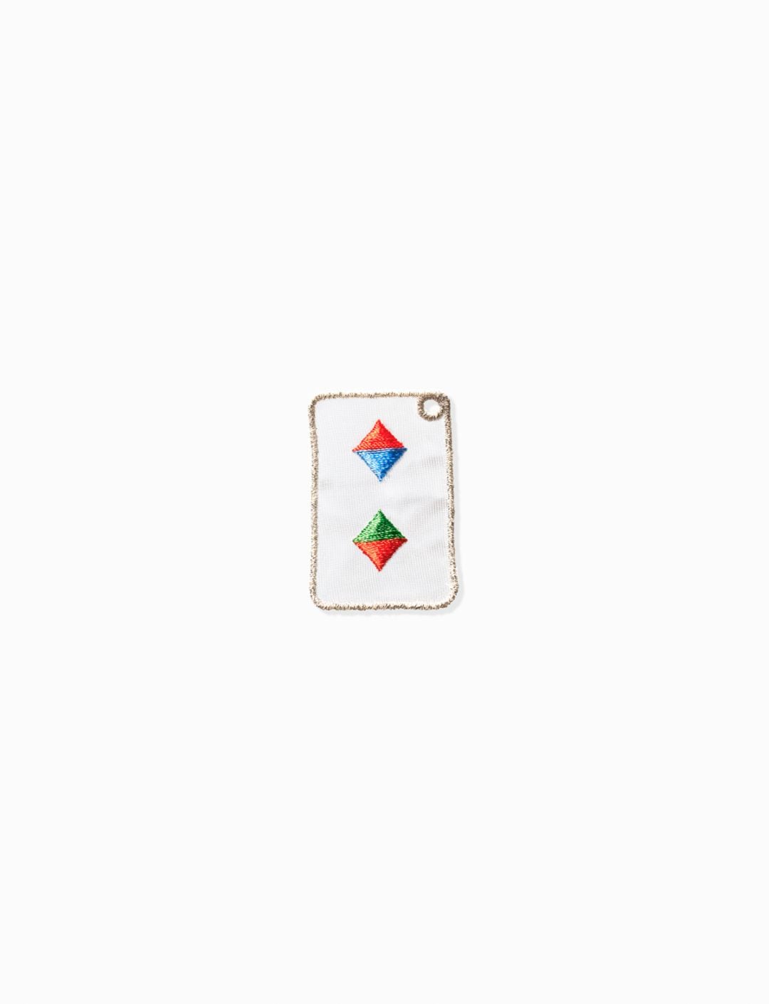 Playing Cards Embroidery Charm Diamond 2