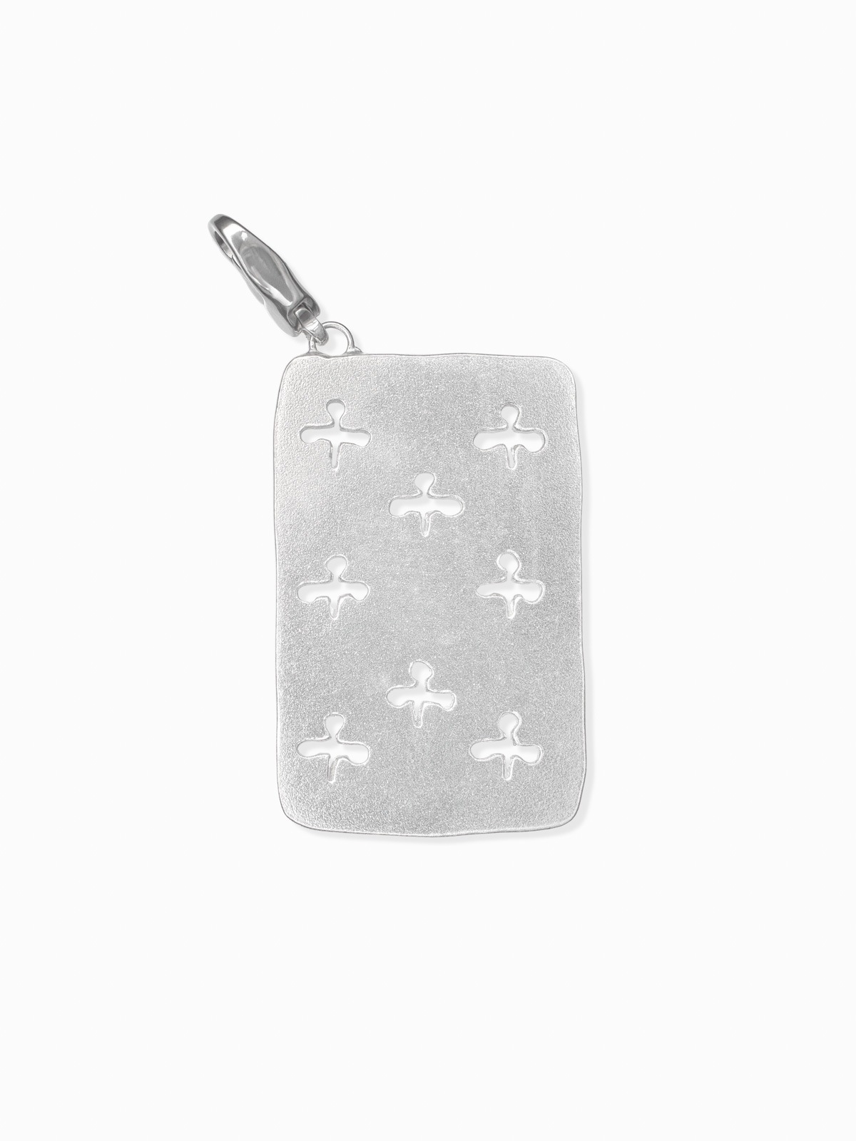 Playing Cards Charm Clover 8