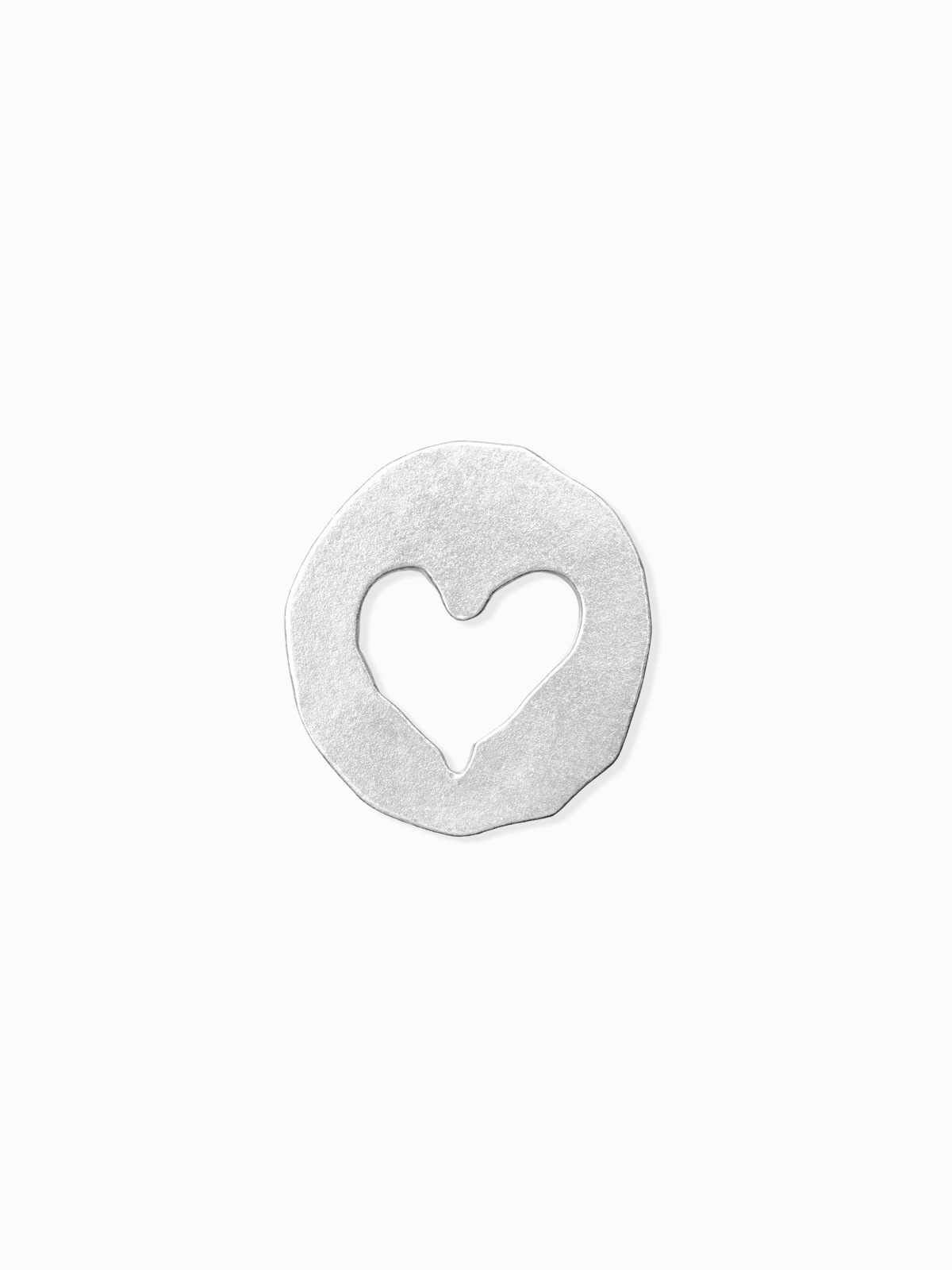 Playing Cards Suit Openwork Charm Heart