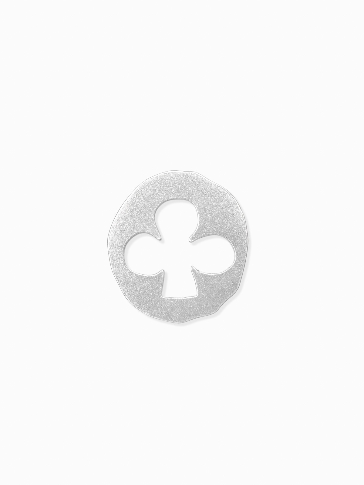Playing Cards Suit Openwork Charm Clover