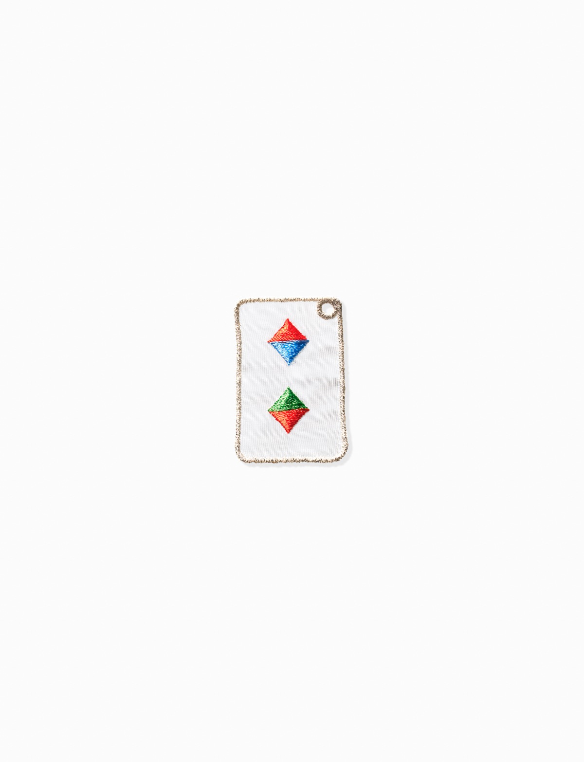 Playing Cards Embroidery Charm Diamond 2