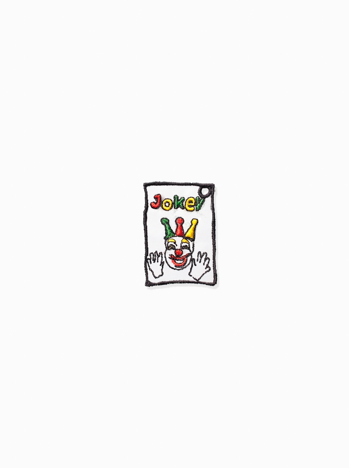 Playing Cards Embroidery Charm Joker