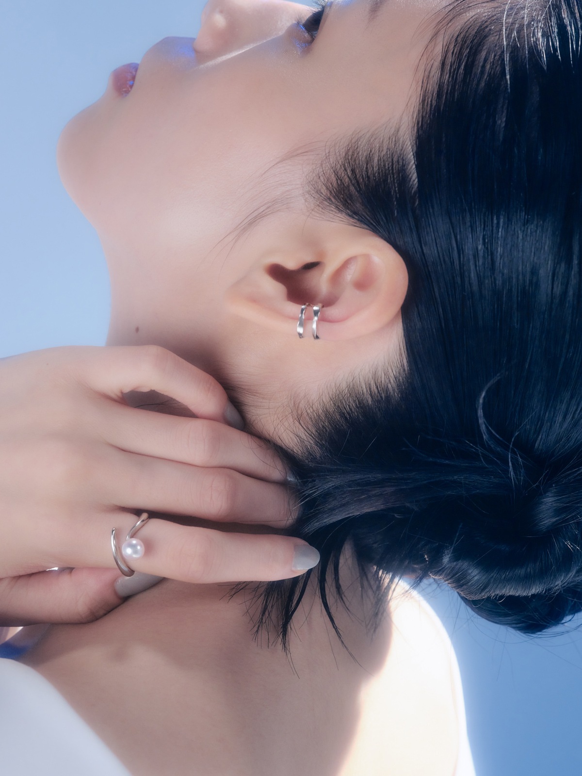 Ribbon Ear cuff Mini