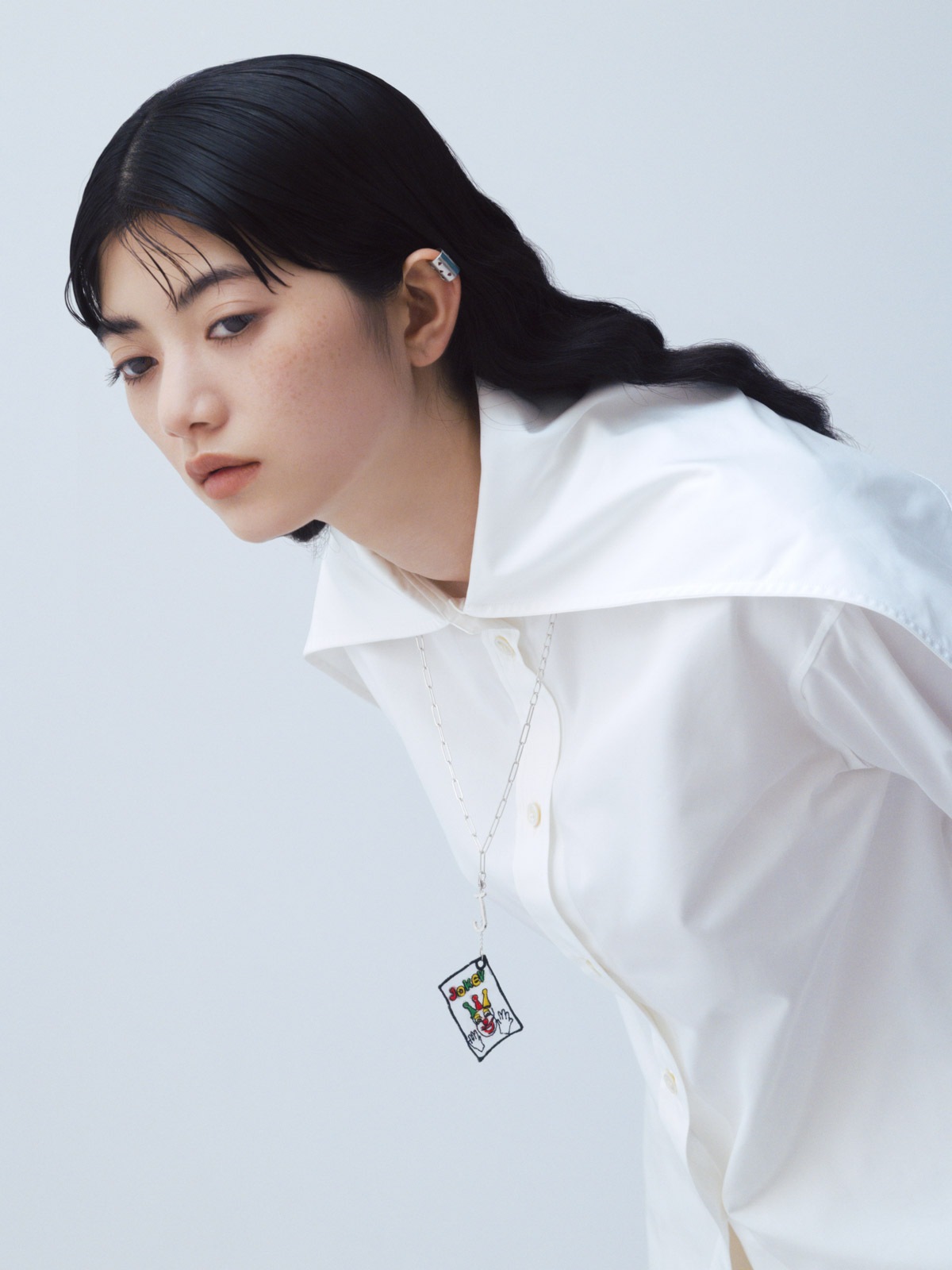 Playing Cards Ear cuff Spade 5