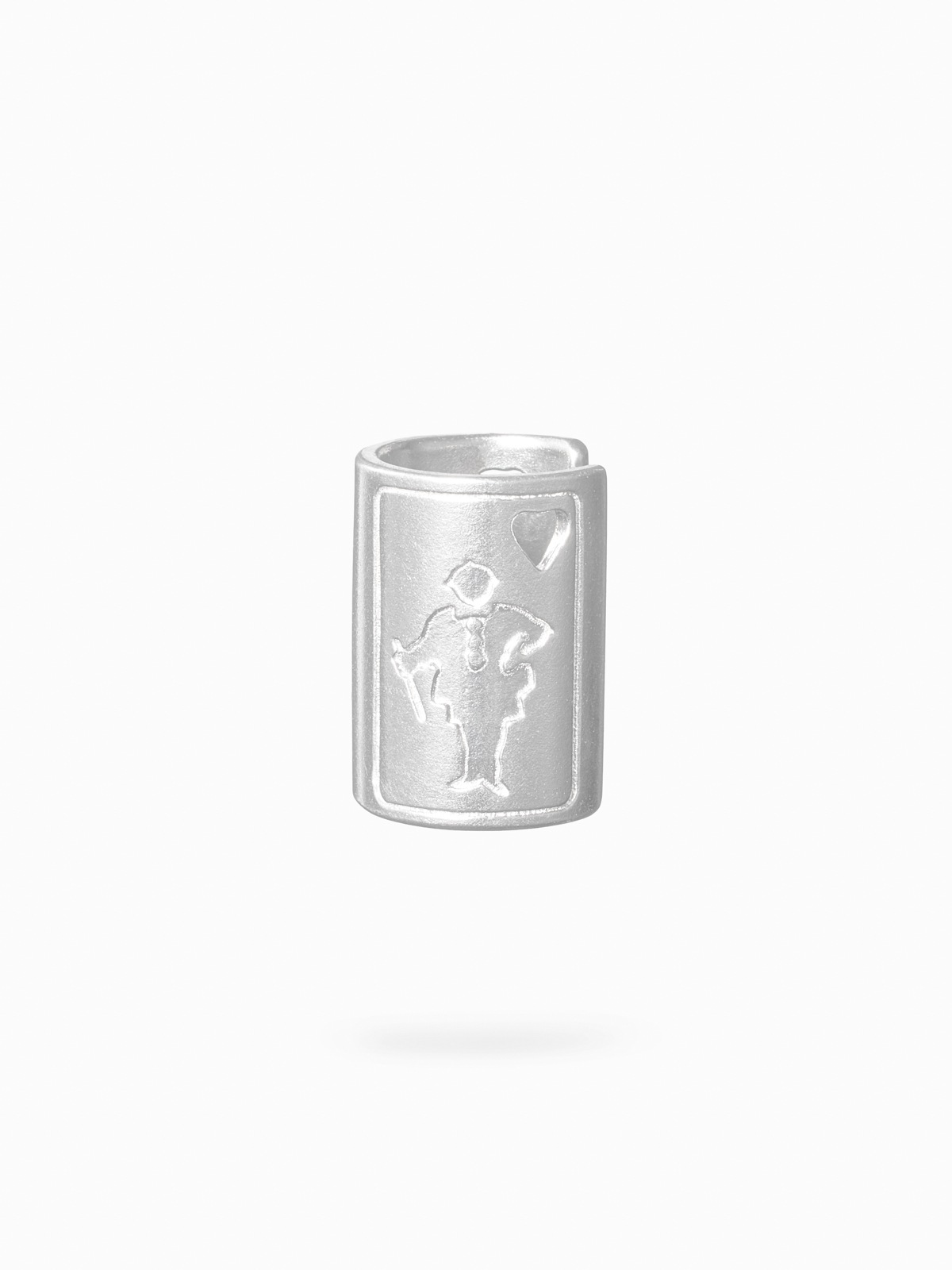 Playing Cards Ear cuff Heart 10
