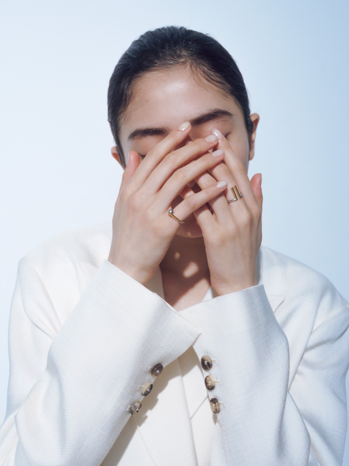 Short Line Open Ring [gold]