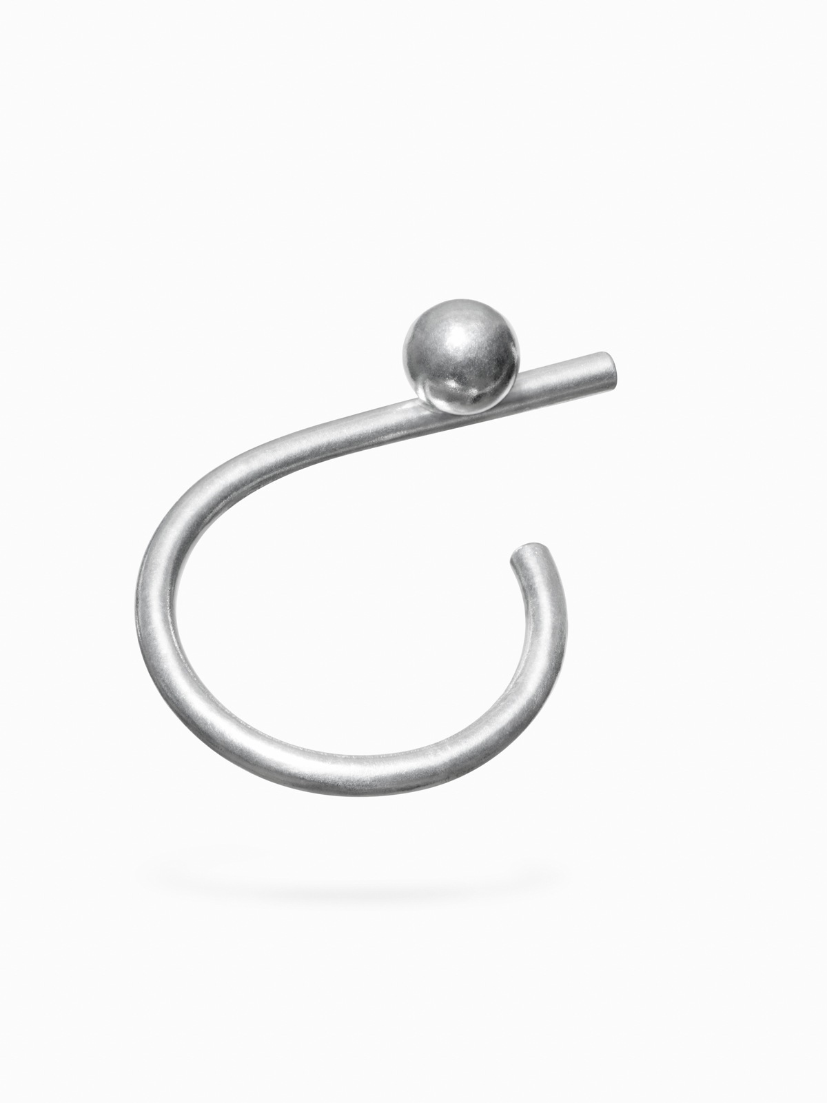 Touch the Line Open Ring