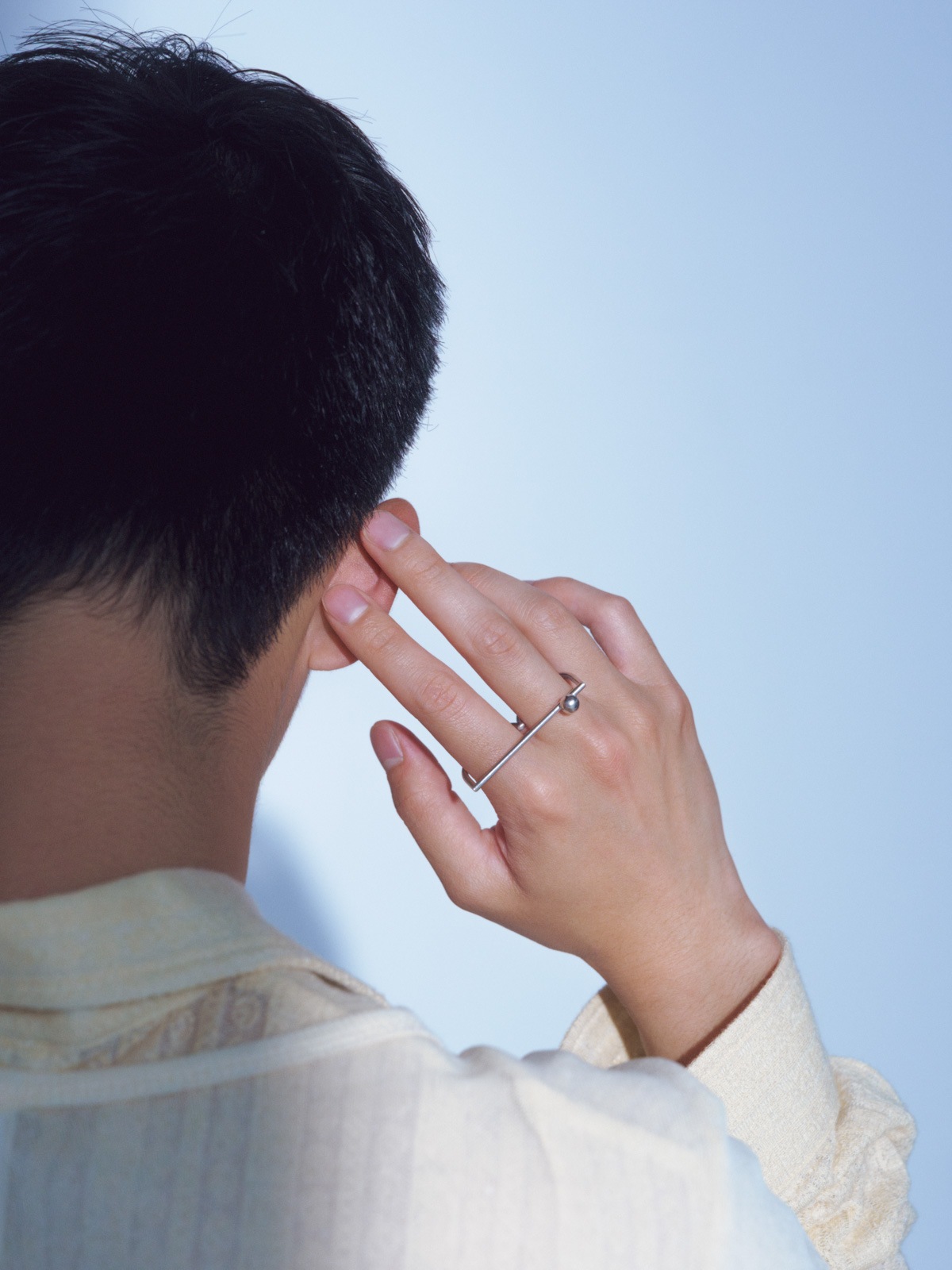 Touch the Line Two-finger Ring