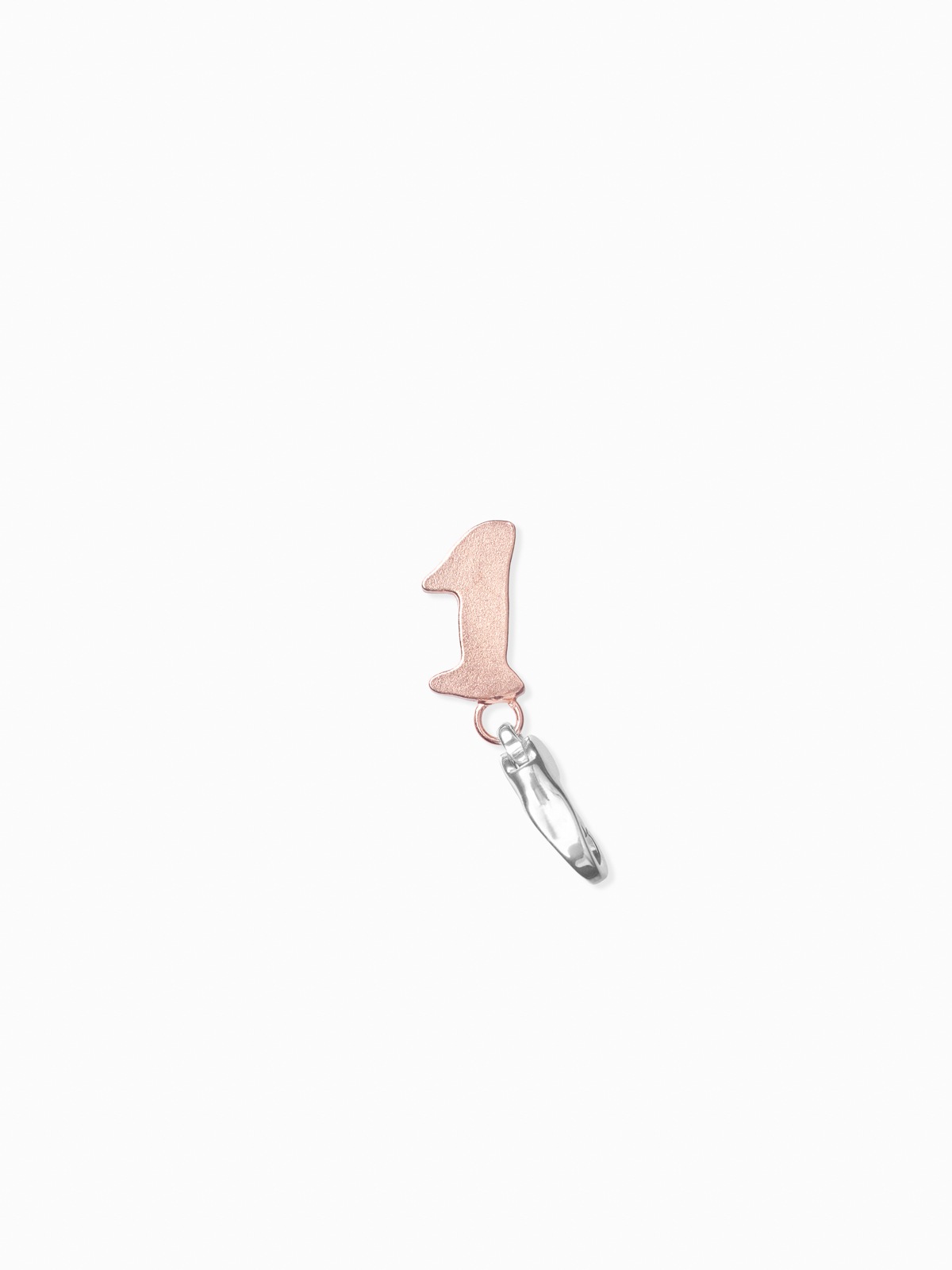 Playing Cards Number Charm 1 [pink gold]