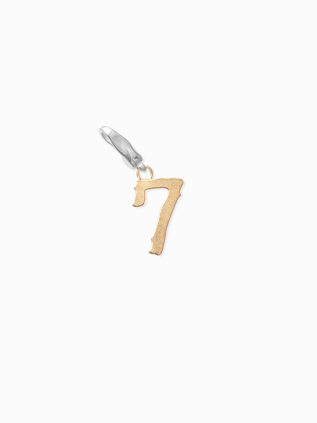 Playing Cards Number Charm 7 [gold]