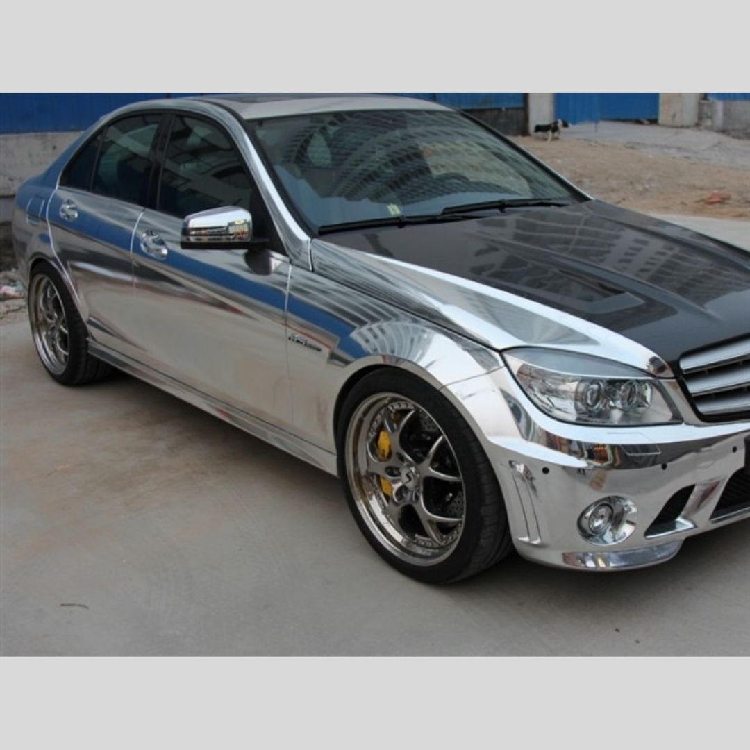 クロームメッキ シルバー(152cm幅) | クロームメッキ | ラッピング