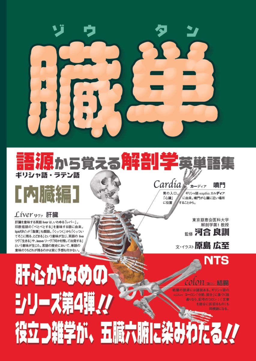 臓単　～語源から覚える解剖学英単語集～