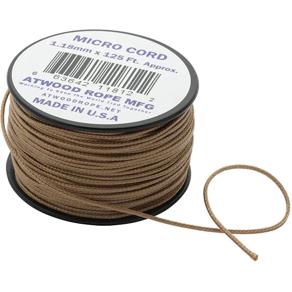 ATWOOD ROATWOOD ROPE　マイクロコード1.18mm 38M タン