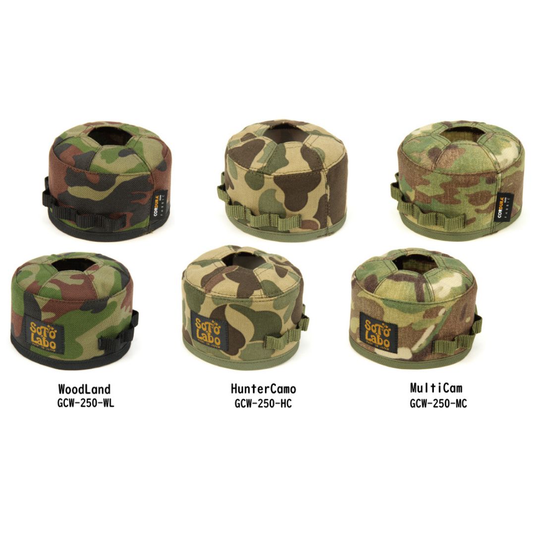 Gas cartridge wear Woodland Camo OD250