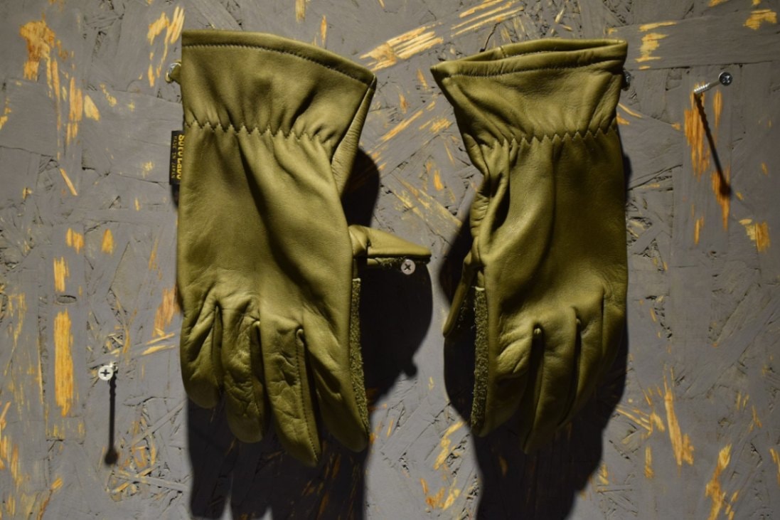  Leather Camp Gloves Lsize