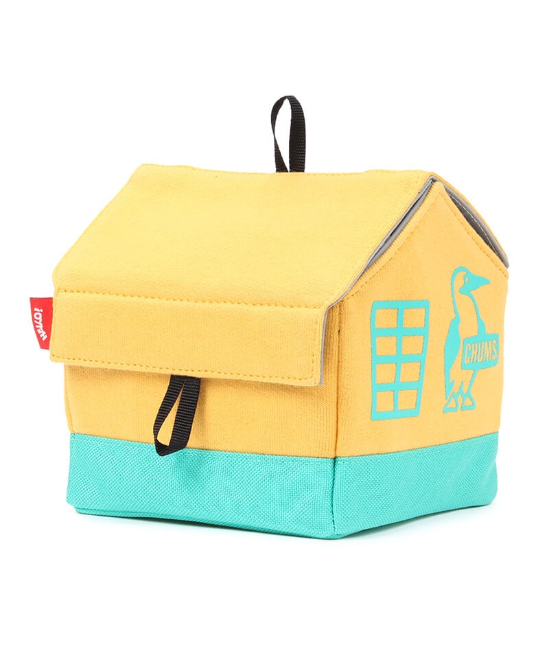 Toilet Paper Case Sweat Nylon Yolk Yellow x Aqua Green CHUMS