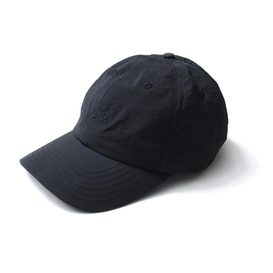 NYLON TUSSER BB CAP BLACK　NANGA