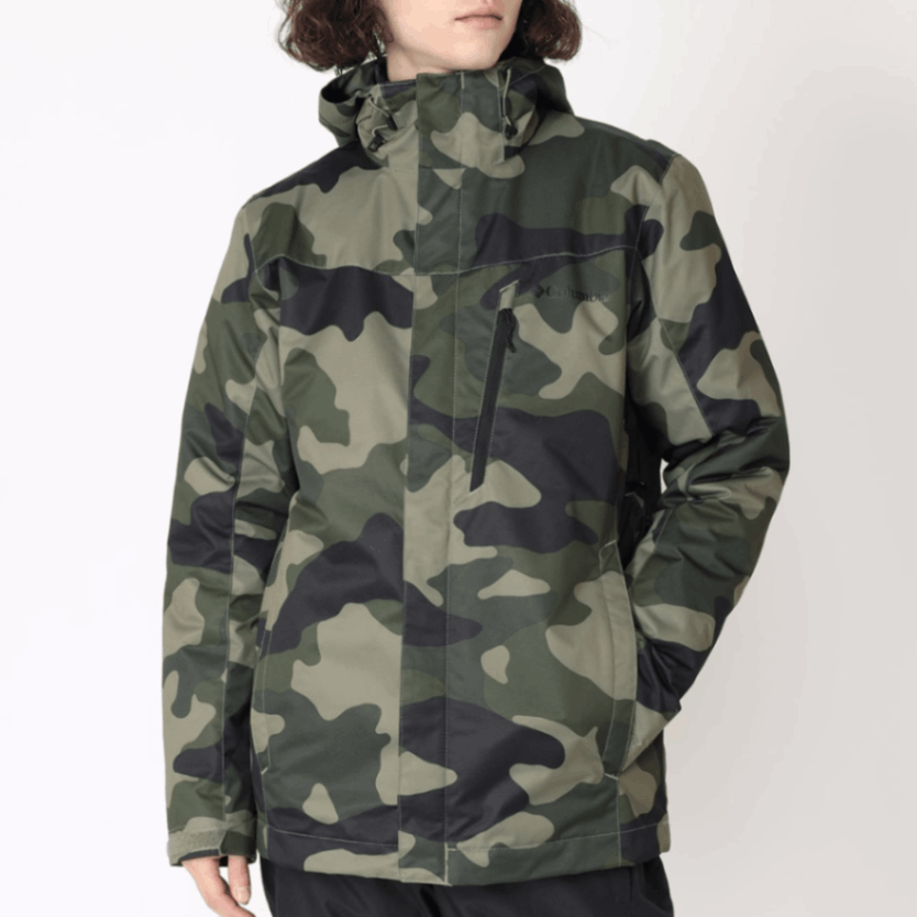 ウィリバードIVインターチェンジジャケット STONE GREEN size:L Columbia ○