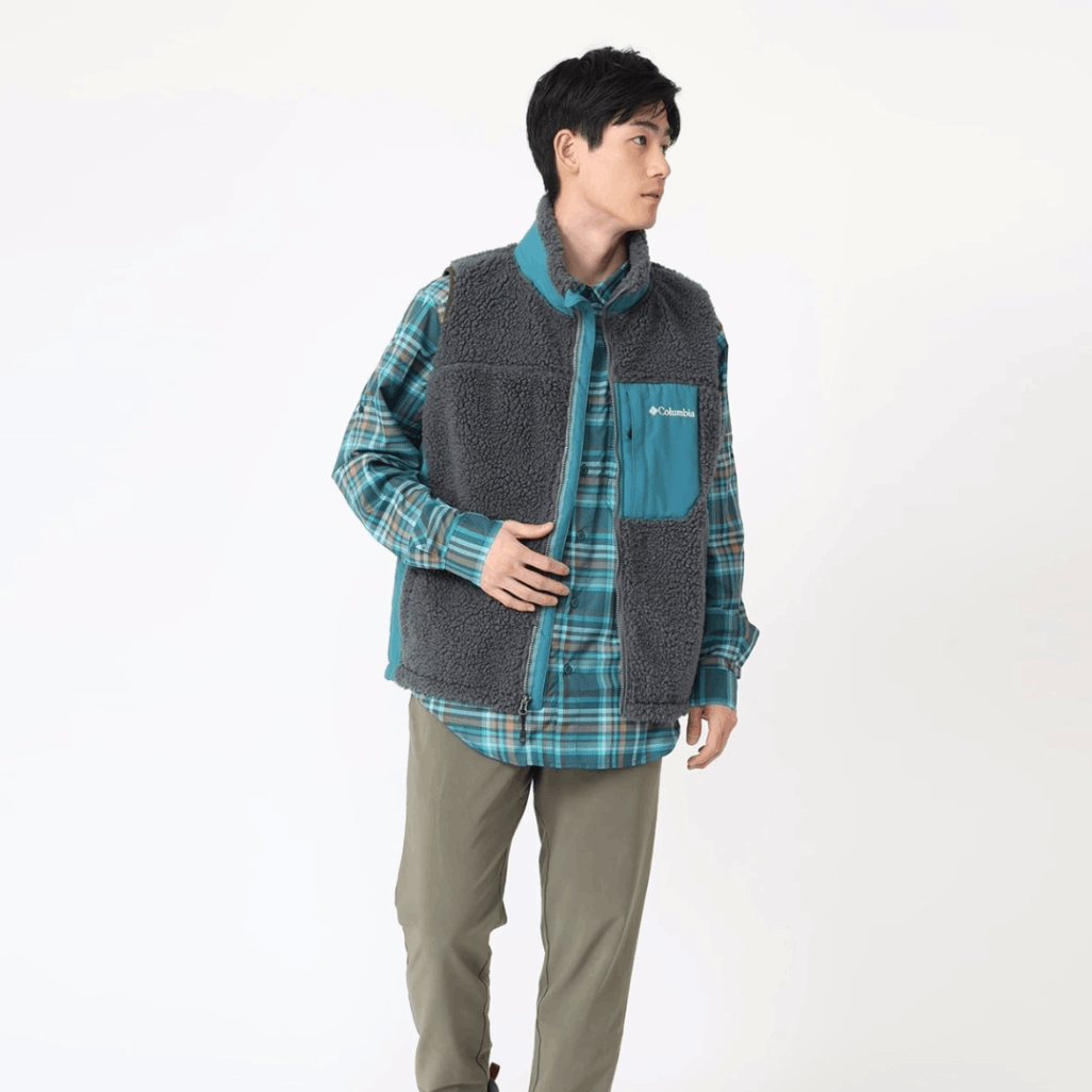 アーチャーリッジIIベスト GRAPHITE size:L Columbia