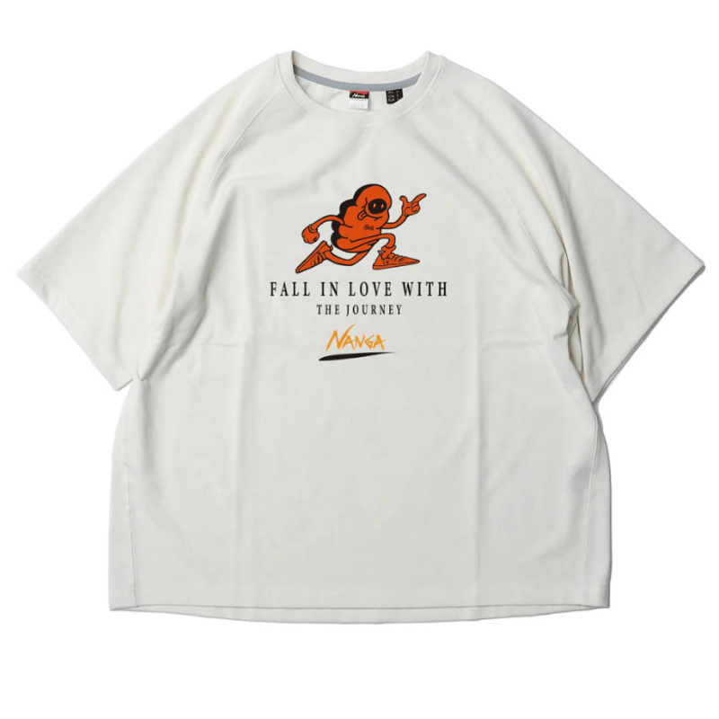 ECO HYBRID REVE TEE/WHT FREE NANGA