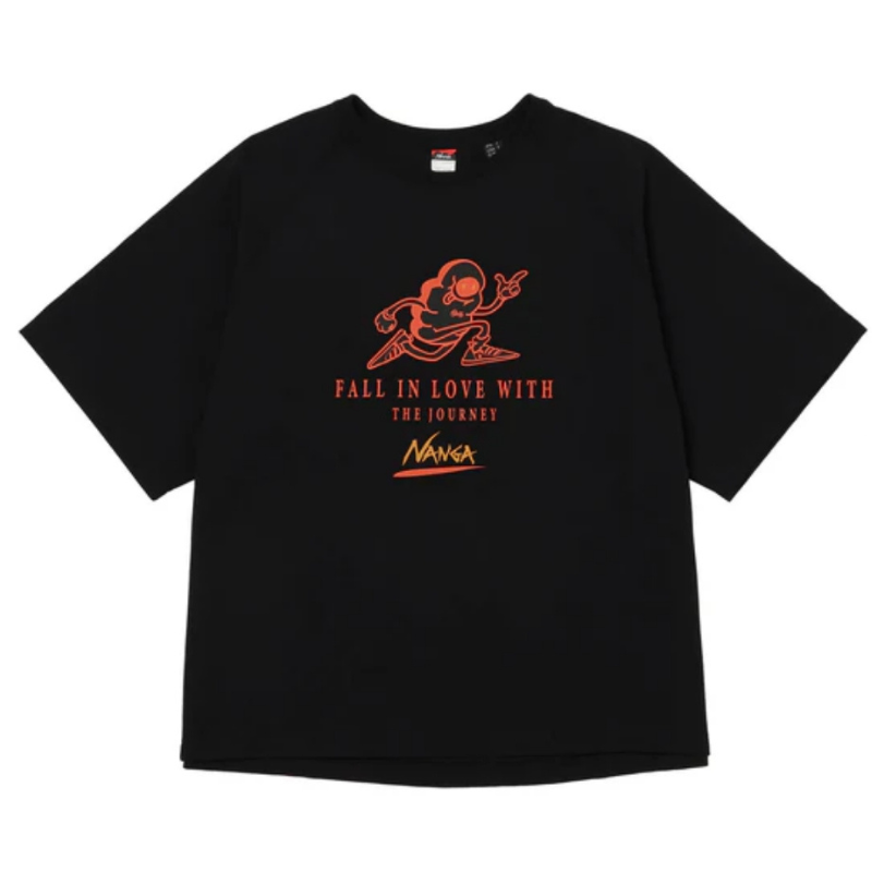 ECO HYBRID REVE TEE/BLK FREE NANGA