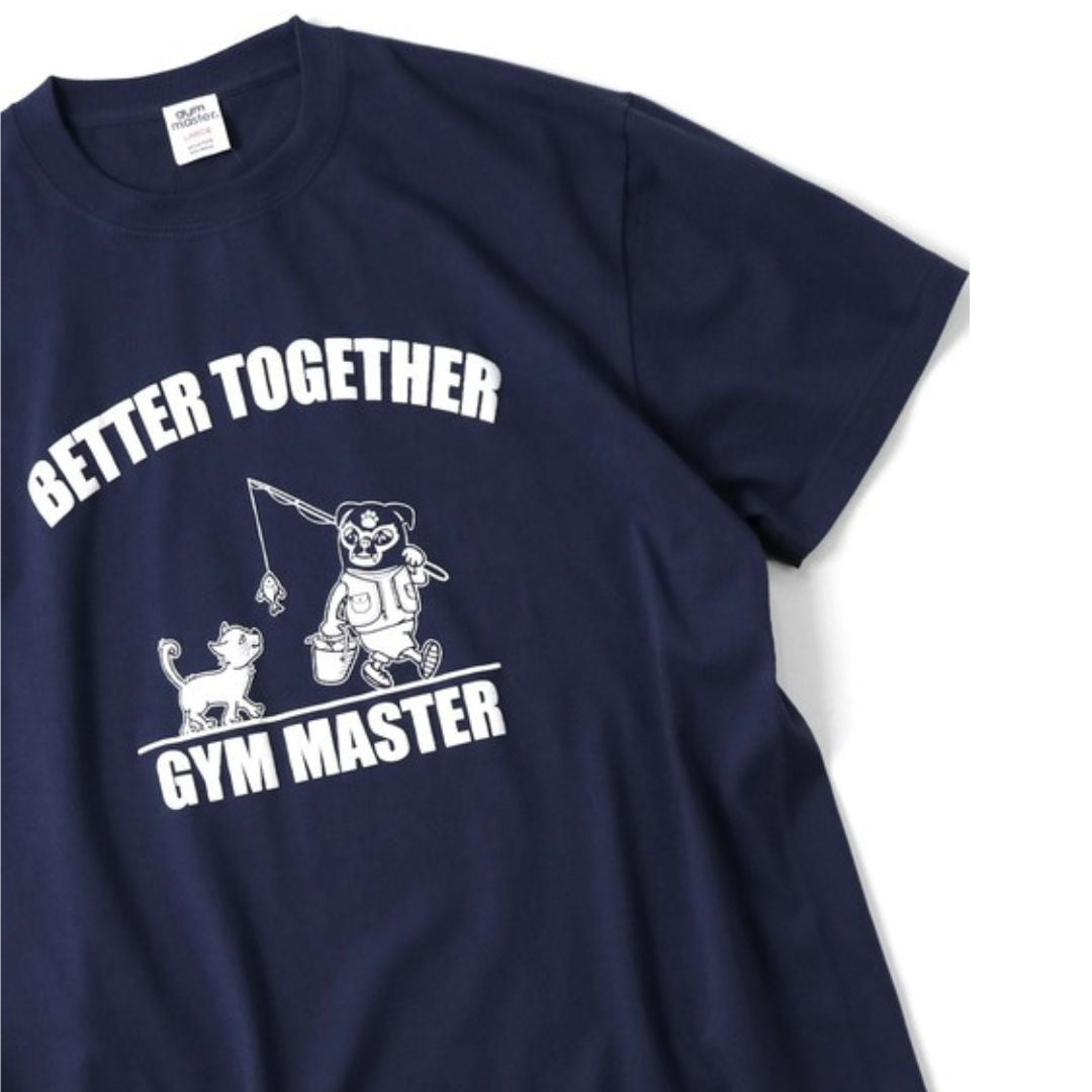 5.6oz BETTER TOGETHER Tee ネイビー  Lsise/gym master