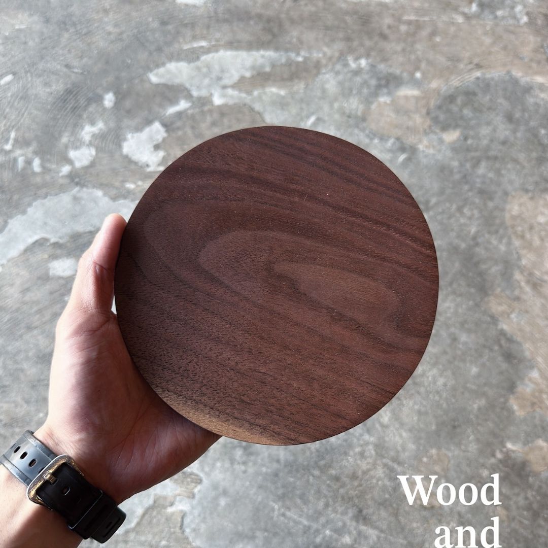 皿-Walnut- Wood and Wood