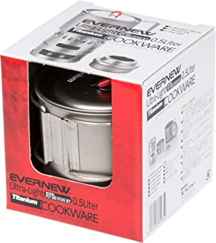 廃番★エバニュー チタンポット500 ストーブセットECA268R 未使用品 チタンポット 500ストーブセット ECA268R EVERNEW エバニュー