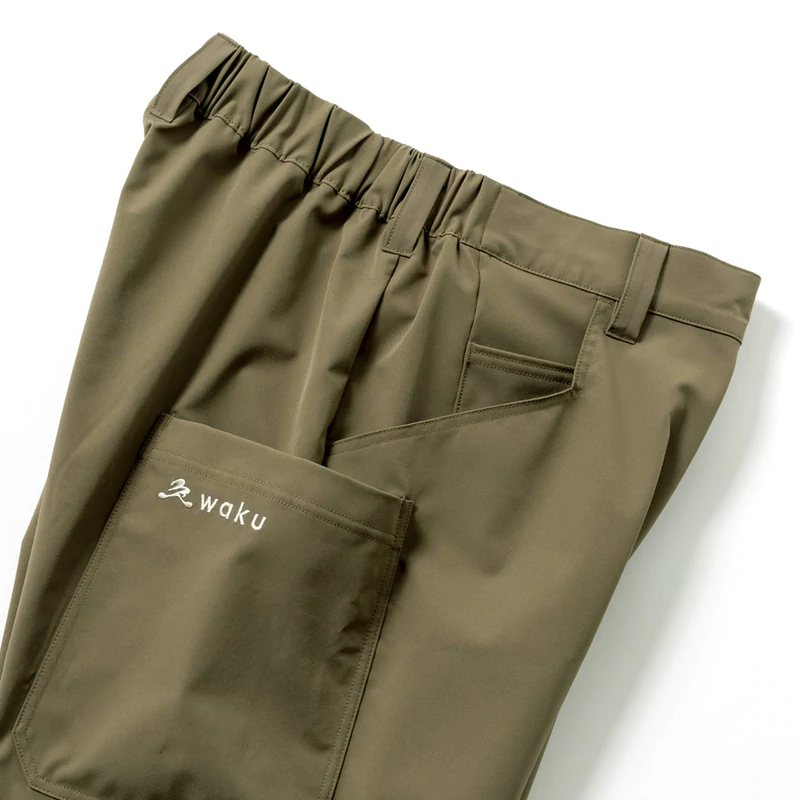 【WAKU】カバンいらずの手ぶらカーゴパンツ BLACK ※値下げ カバンいらずの手ぶらカーゴパンツ BLACK | 【 － BRAND