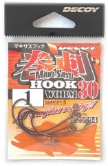 KATSUICHI/DECOY Makisasu Hook Worm30 (���ĥ���/�ǥ��� ���ɥեå� �ޥ������եå�) 