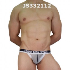 GOOD MEN WEAR  センターシームミラコスモクロスベルトジョックストラップ light-gray