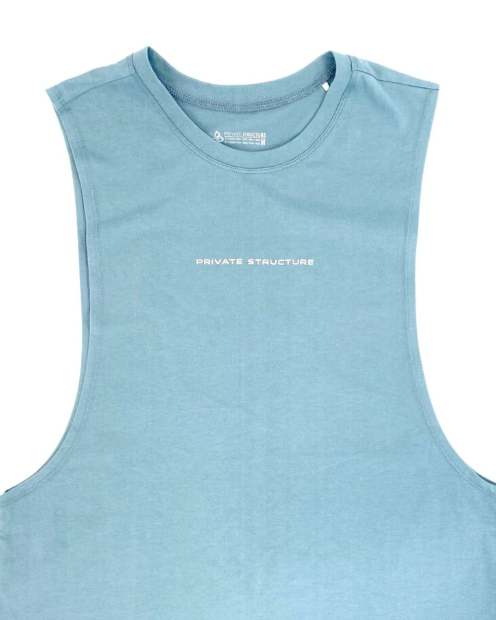 ��Muscle Tee�� Crew Neck Easy Fit FrostyBlue