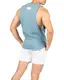 ��Muscle Tee�� Crew Neck Easy Fit FrostyBlue