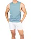 ��Muscle Tee�� Crew Neck Easy Fit FrostyBlue