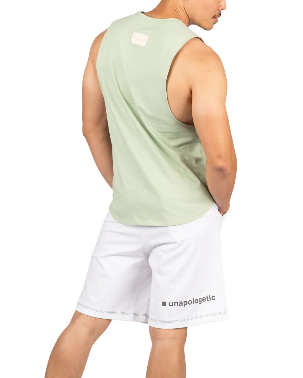 ��Muscle Tee�� Crew Neck Easy Fit SaltGreen