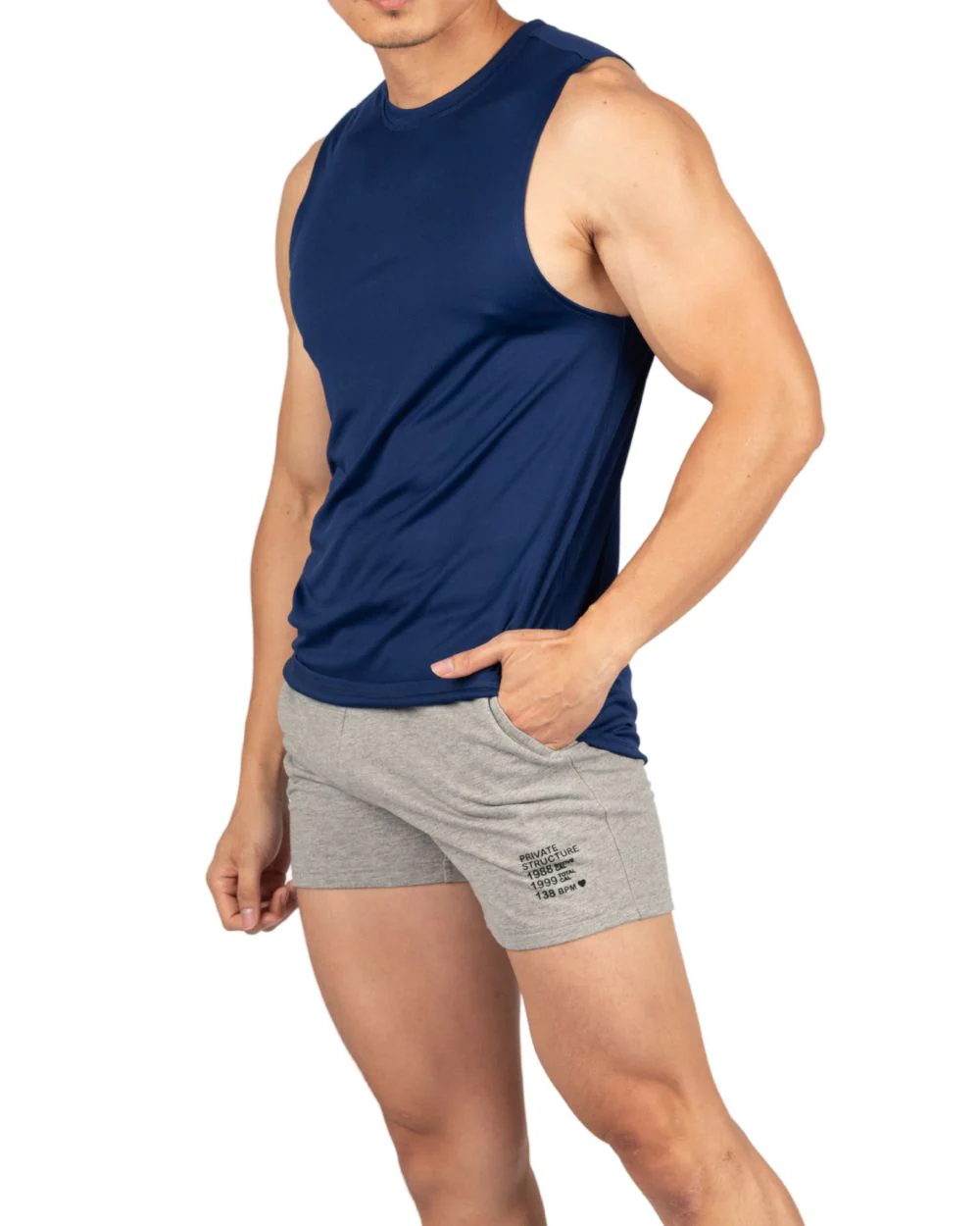 ��Gymwear�� Easy Fit Jersey Tank DarkBlue